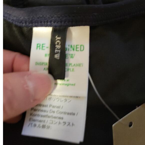 NWT J.Crew Racer Back Swimsuit Beachy Swim Poolside Vacation Cruise Plus‎ SZ 24 - Picture 8 of 10